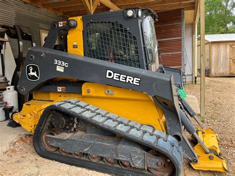 john deere 333g skid steer with mulcher|2020 deere 333g for sale.